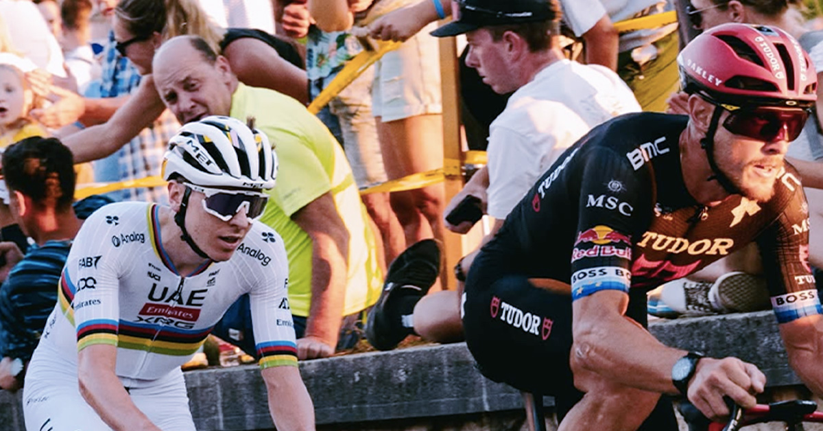 Trentin a Komenda da Pogacar: «Una vera festa del ciclismo»