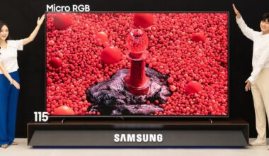 Samsung svela il suo primo TV RGB Mini LED, il TV Micro RGB da 115 pollici