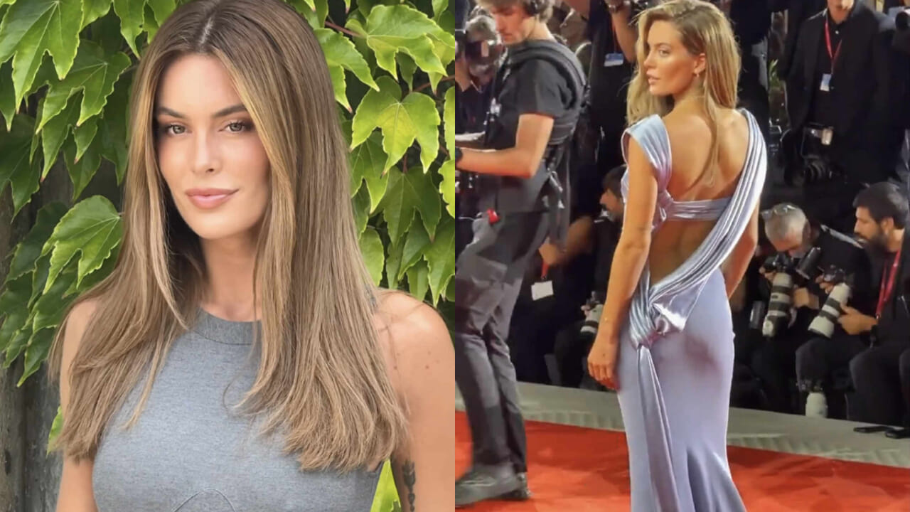 sul red carpet di Venezia è bellissima (e in hotel trova una sorpresa romantica)