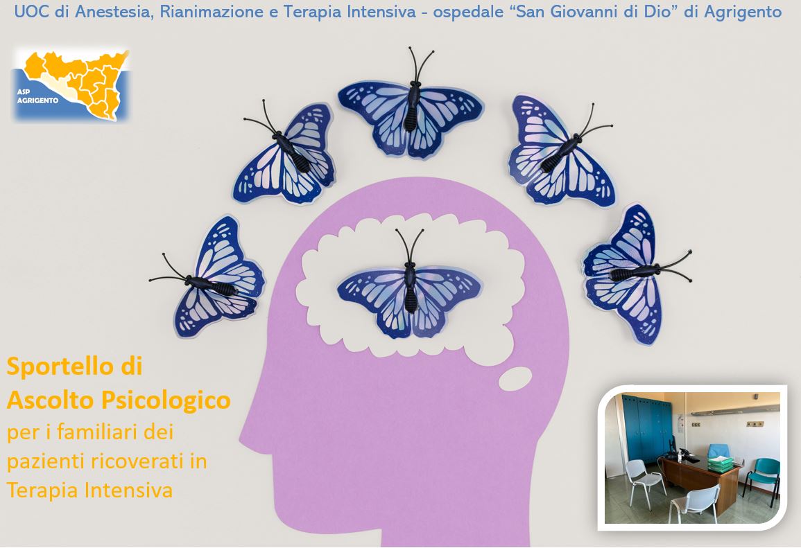 San Giovanni di Dio, attivato lo Sportello di Ascolto Psicologico per i familiari dei pazienti in Terapia Intensiva – in3minuti.it