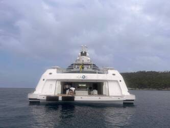 superyacht kaos foto di adelmo sorci riserva marina tremiti