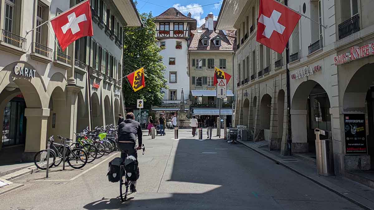 berna in bicicletta