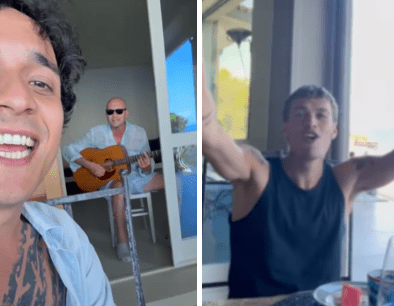 Antonacci, Tanani e Blanco cantano 'Sognami', collaborazione in arrivo?