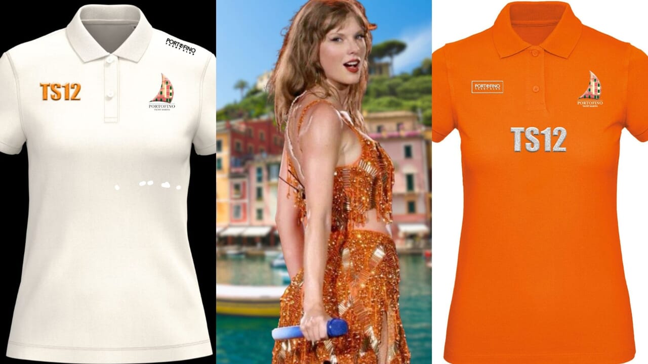 Taylor Swift, da Portofino una maglia in suo onore: ecco perché