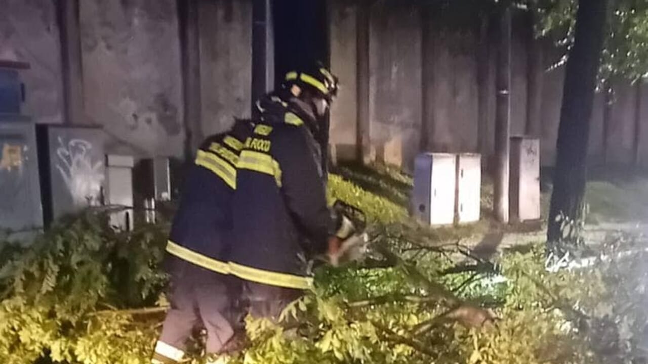 Violento nubifragio su Treviso e alcuni comuni dell'hinterland