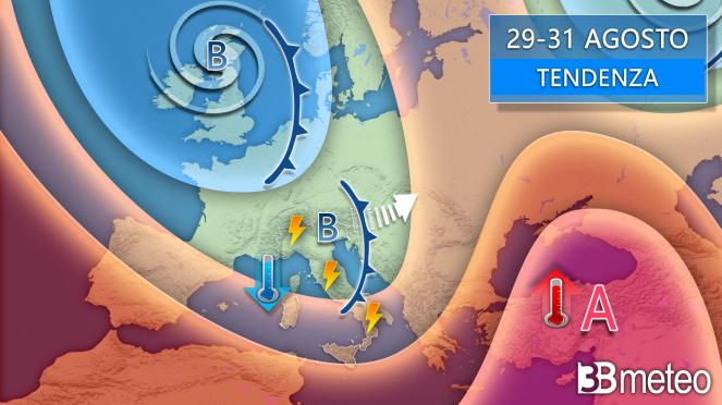 Tendenza 29-31 agosto