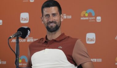 Tennis, Novak Djokovic sposta il torneo di Belgrado ad Atene