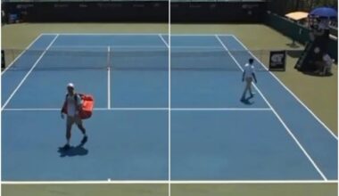 "Vado a farmi una doccia", tennista vince un set e viene squalificato