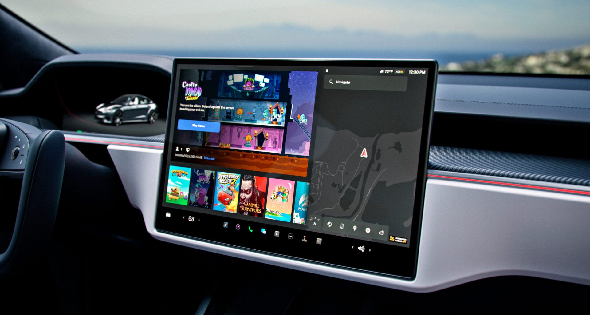 Tesla si prepara a usare Unreal Engine su Model S e Model X