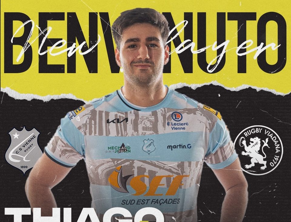 Rugby Viadana, rinforzo in terza linea: ecco Thiago Fernandez Gil