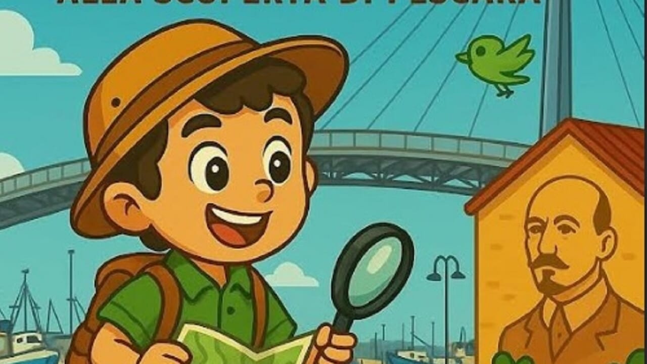 L'esploratore Tommaso Zampanera porta i bambini alla scoperta di Pescara nel suo nuovo libro