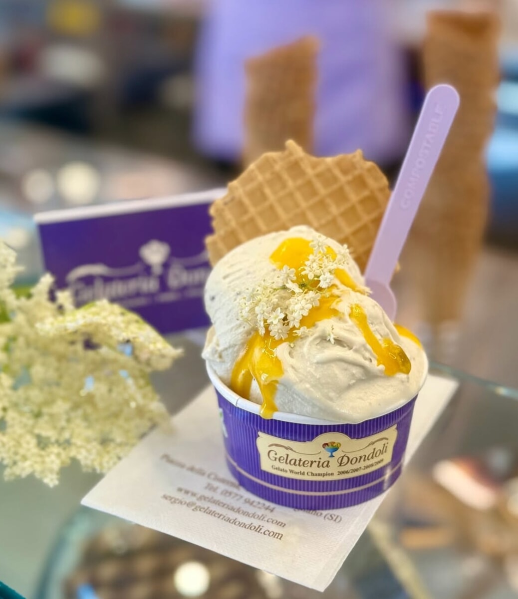Un gusto stagionale alla gelateria Dondoli