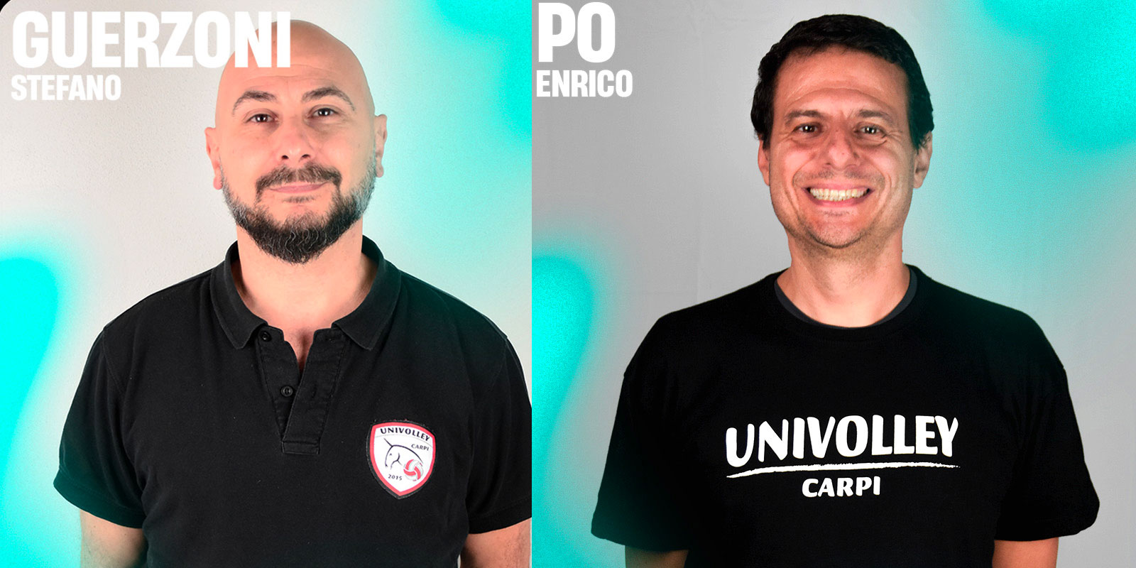 Univolley, in panchina arrivano Stefano Guerzoni ed Enrico Po