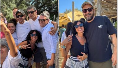 incursione alla festa e pioggia di selfie