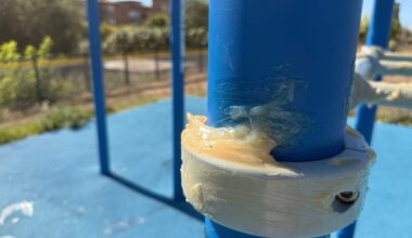 L'area fitness di viale Gandin è stata vandalizzata