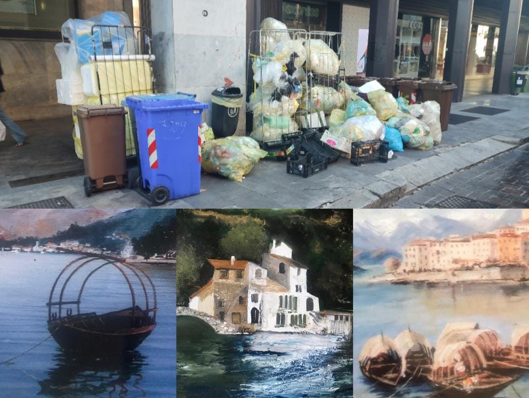 Como, lo storico pittore 'sfrattato' e multato dal Comune: "Attività indecorosa? I miei quadri non vanno bene, l'immondizia sì"