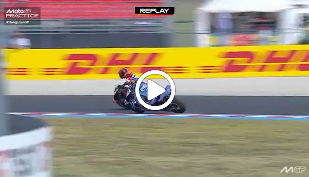 GP Ungheria Day 1: Alex Marquez rallenta Bagnaia [VIDEO]