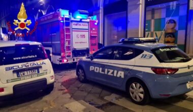 varco aperto dal palazzo vicino