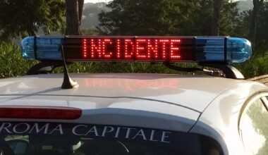Incidenti stradali a Roma sabato 30 agosto 2025