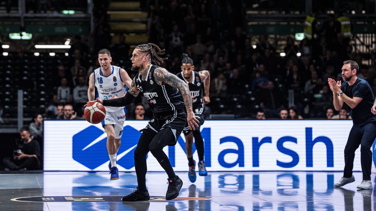 Con carattere la Virtus ribalta la sfida e batte Brescia. Ivanovic: "Giocare sempre con intensità"