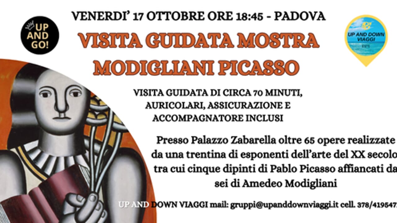 Visita guidata alla mostra "Modigliani Picasso e le voci della modernità" il 17 ottobre 2025