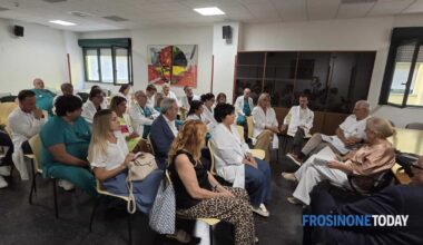 Sanità, Colella e Rossi in visita all'ospedale Santa Scolastica di Cassino