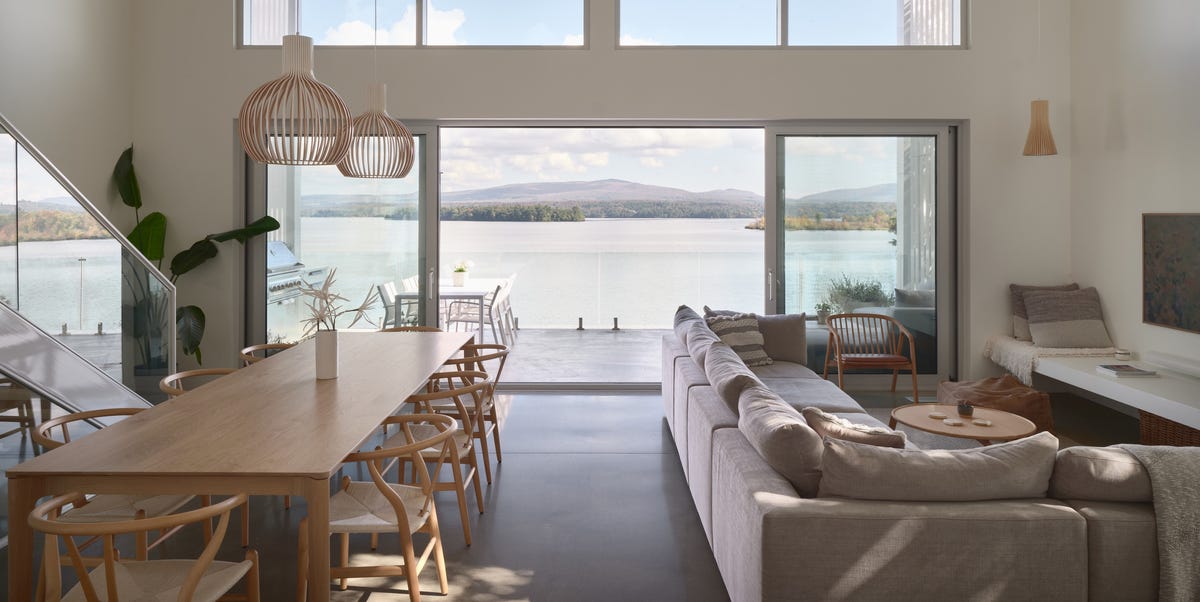 Una casa di campagna di 200 mq vista lago