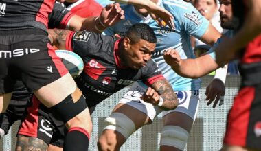 Monty Ioane si è infortunato con il Lione: ecco i tempi di recupero