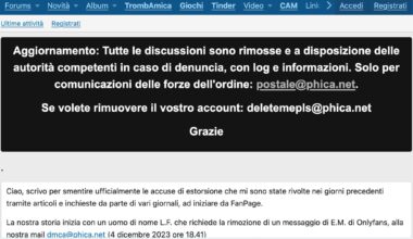 Quando l’ideatore di “Phica” svelò il sito ai pm ma non venne fermato: “Così guadagno con le foto” - la Repubblica