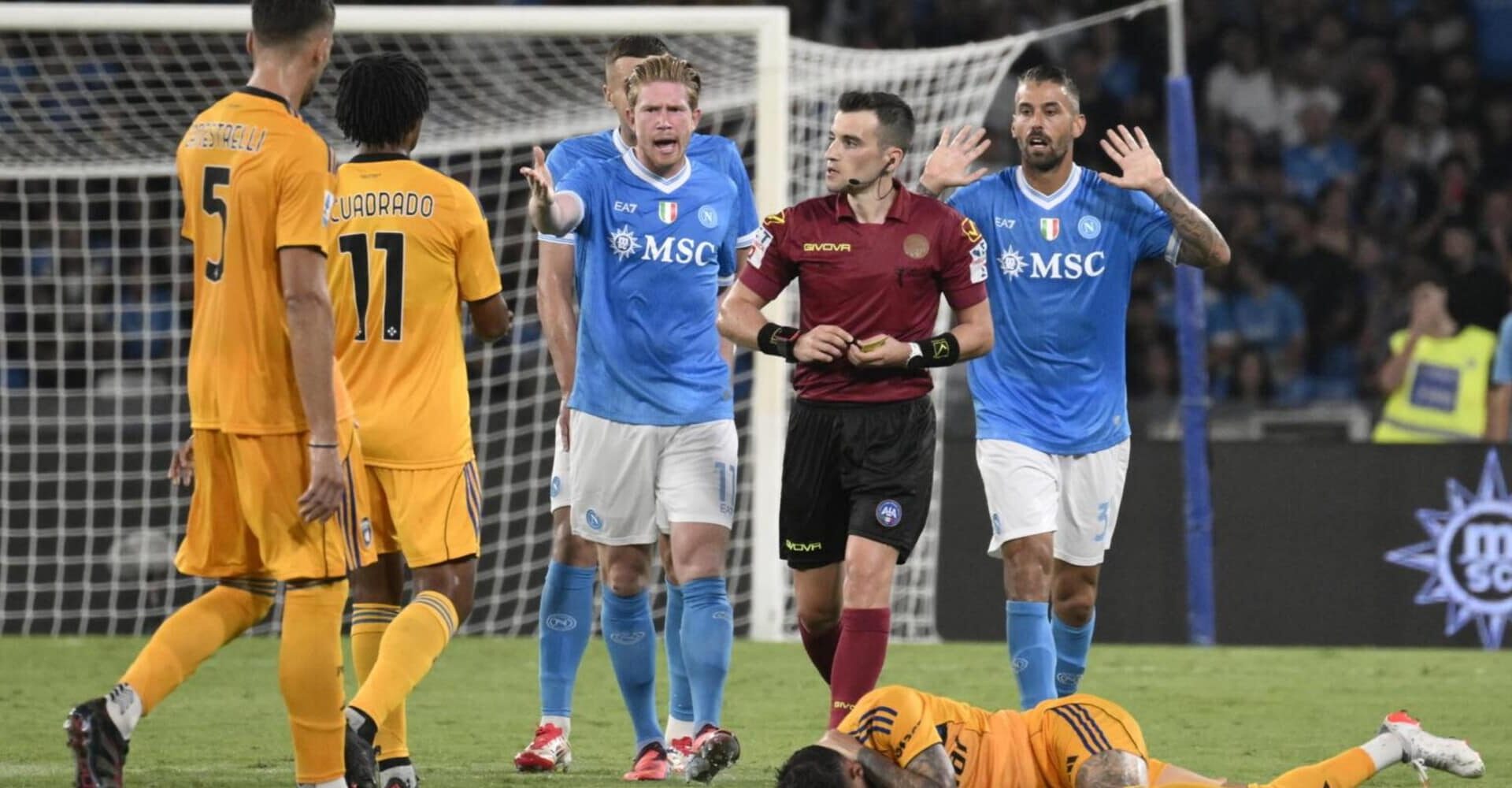 il Var Mazzoleni peggio di Crezzini, serata senza attenuanti