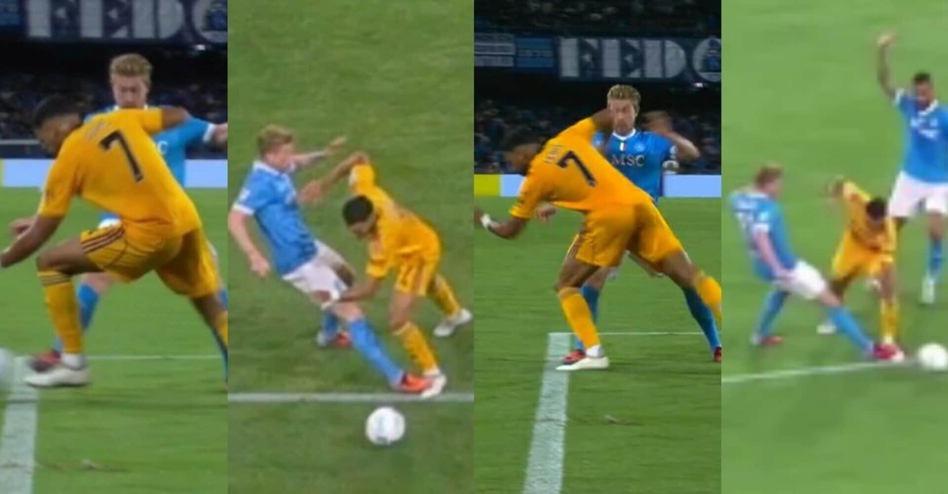 Il Napoli stacca la Juve, Mazzoleni al VAR non vede il rigore per il Pisa