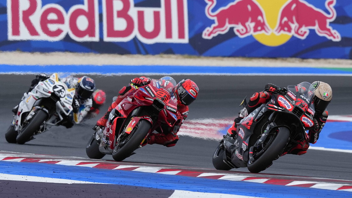 MotoGp: Marco Bezzecchi durante la gara a San Marino - Sport