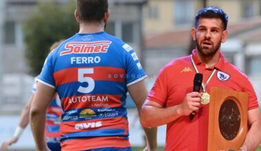 Rugby Rovigo. Capitan Matteo Ferro appende gli scarpini al chiodo