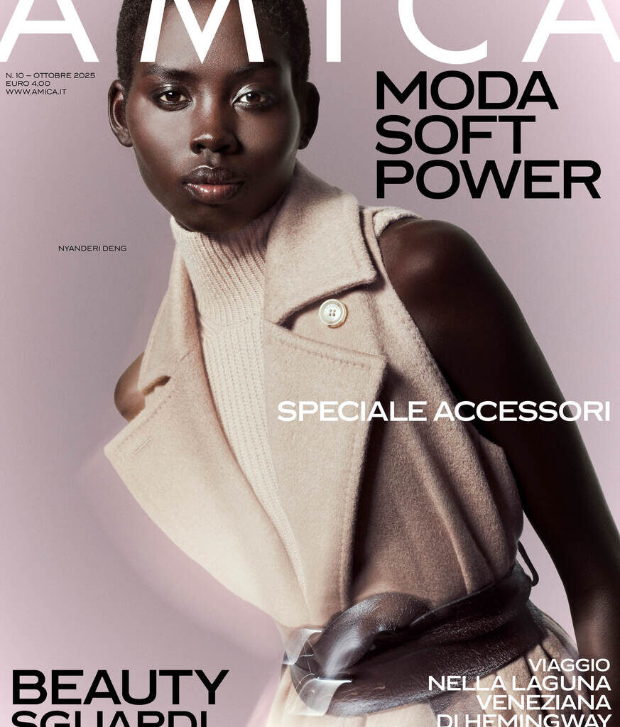 Amica ottobre 2025 in edicola: in regalo, il set make up