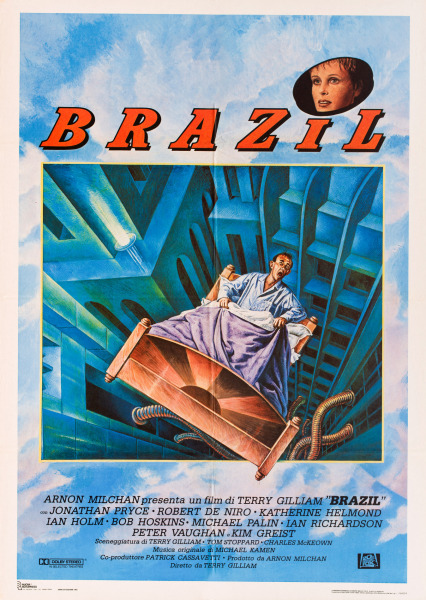 Con "Brazil" già 40 anni fa l'americano Terry Gilliam delineava l'oppressione che ci soffoca
