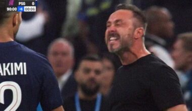 espulso nel finale contro il Psg