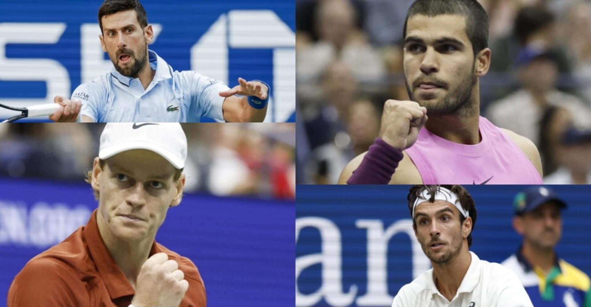 Alcaraz davanti a Sinner, ranking Atp invariato. Musetti punta alle Finals