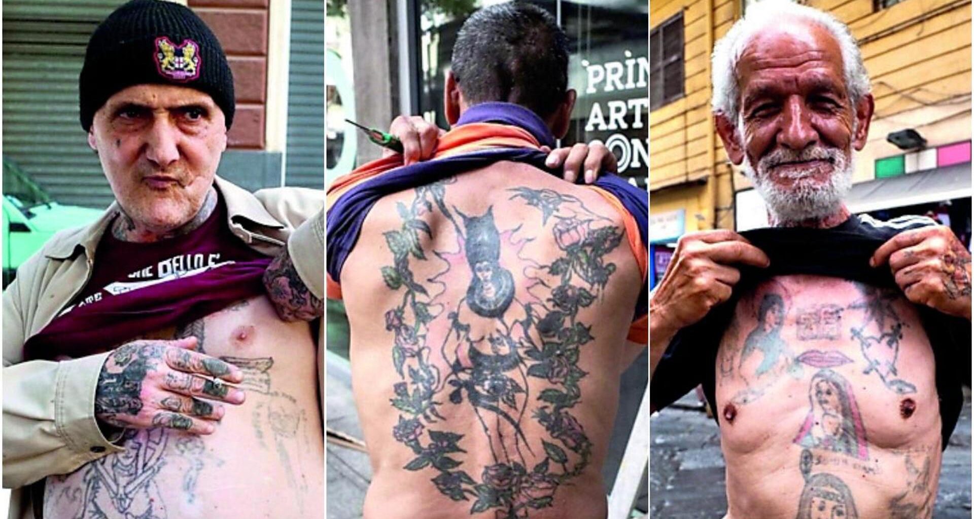 Giulio Grosso: “Fotografo vecchi disegni sulla pelle dei detenuti prima che scompaiano”