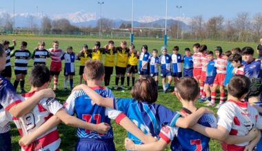 Rugby per bambini per il Cuneo Pedona
