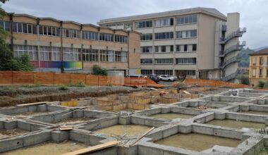 Acqui, esposto contro il cantiere della palestra del Parodi che sveglia il quartiere all'alba