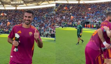 Celik premiato come migliore in campo, la reazione dei compagni è tutta da ridere