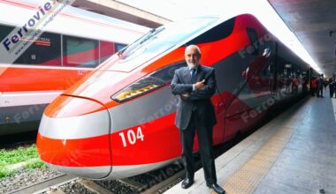Viaggio inaugurale per il Frecciarossa 1000 di seconda serie
