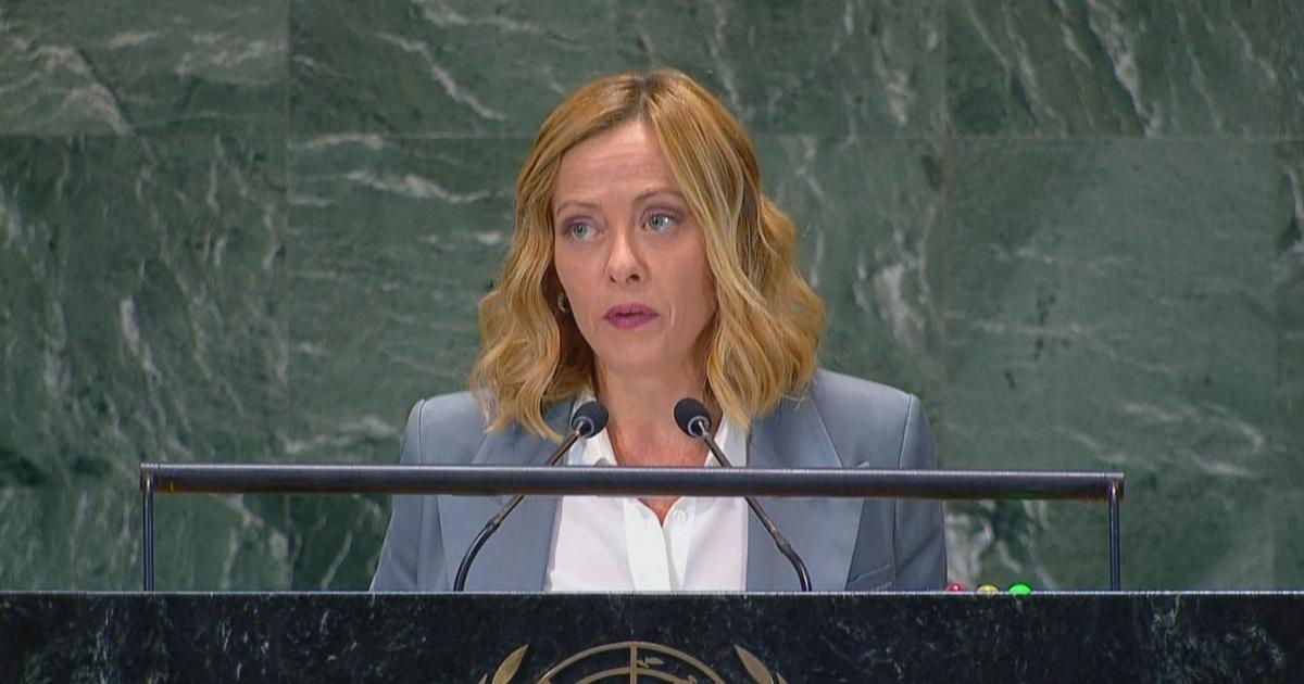Meloni all'assise Onu, sul tavolo lo Stato della Palestina. La linea del governo è massima prudenza