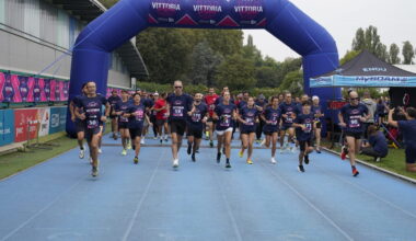 Sport e divertimento durante l'evento per la prevenzione oncologica femminile