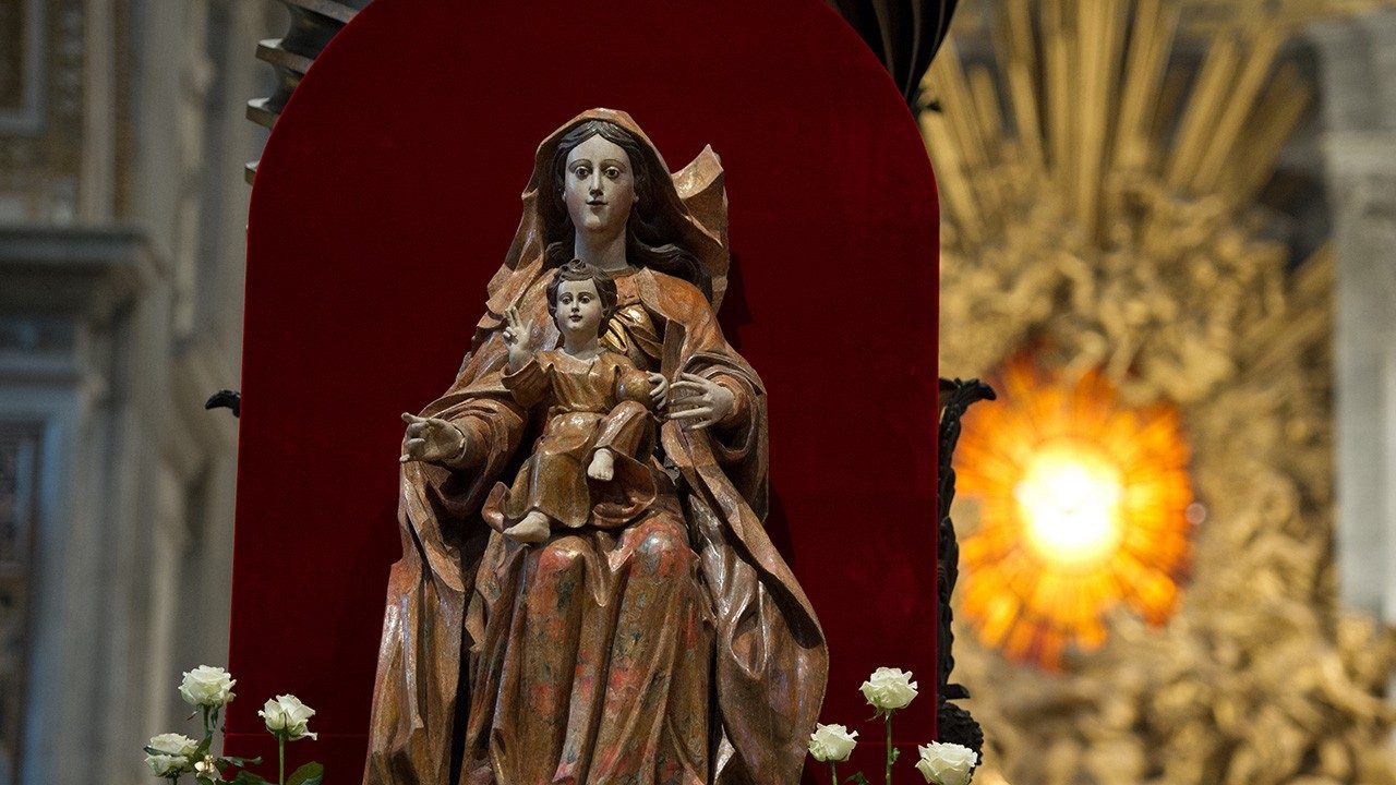 La Moreneta bianca dei Papi