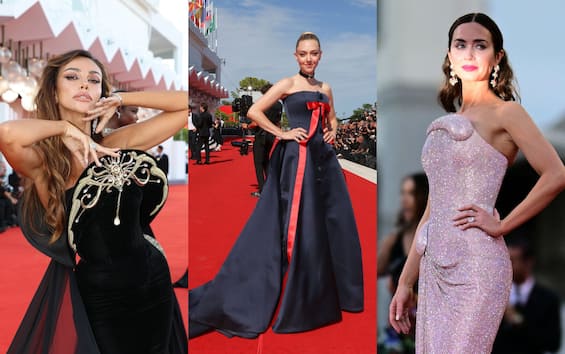 Mostra del Cinema Venezia 2025, voti ai look sul red carpet, da Amanda Seyfried a Emily Blunt