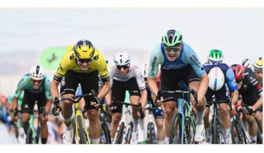 TOUR OF BRITAIN. KOOIJ REGOLA GUDMESTAD E HOFSTETTER, DAINESE IN TOP10
