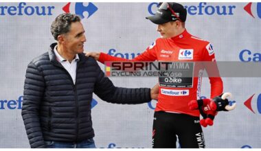 VINGEGAARD. «L'HO RIPRESA, MI HA PREMIATO INDURAIN, VOGLIO RESTARE IN ROSSO FINO A MADRID»