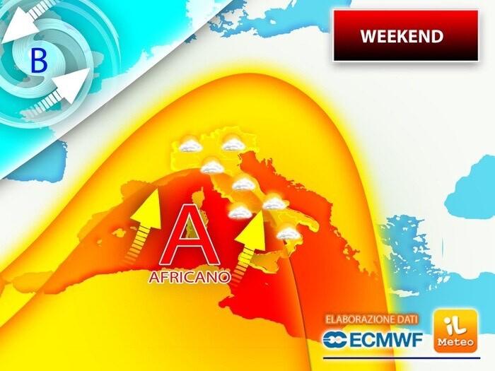 Anticiclone africano in arrivo, ecco dove farà più caldo nel Weekend