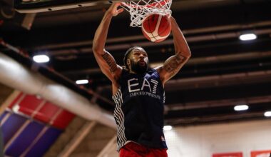 Olimpia Milano-Ulm, tutte le immagini dalla Secondaria del Forum